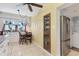 Charming dining area with natural light and convenient access to kitchen, ideal for enjoying meals at 301 Palmetto Ne Dr, Port Charlotte, FL 33952