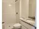 Bathroom with shower, toilet, and sink at 354 Porto Alegre St, Punta Gorda, FL 33983