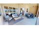 Outdoor patio with furniture and a view of the pool at 569 Royal Poinciana, Punta Gorda, FL 33955