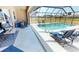 Screened-in pool and patio area for relaxation at 569 Royal Poinciana, Punta Gorda, FL 33955