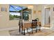 Cozy dining area with natural light, perfect for casual meals and entertaining at 1341 Pine Siskin Dr, Punta Gorda, FL 33950