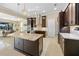 Well-appointed kitchen featuring granite countertops, stainless steel appliances, and a spacious central island at 1341 Pine Siskin Dr, Punta Gorda, FL 33950