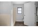 Bathroom showcasing the shower and toilet with a window for natural light at 21269 Edgewater Dr, Port Charlotte, FL 33952