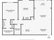 Detailed condo floor plan showcasing layout, room dimensions, and lanai at 2300 Aaron St # 106, Port Charlotte, FL 33952