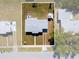 Aerial view of the property showcasing its layout, landscaping, and surrounding neighborhood at 3124 Crestwood Dr, Port Charlotte, FL 33952