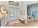 Welcoming foyer featuring natural light, stylish decor, and an inviting entryway at 333 Santander Ct, Punta Gorda, FL 33950