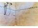 Tiled shower with dual shower heads and mosaic accents at 333 Santander Ct, Punta Gorda, FL 33950