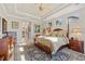 Spacious main bedroom with a decorative rug, a ceiling fan, and recessed lighting at 3335 Grenada Ct, Punta Gorda, FL 33950