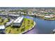 Waterfront condos with lush landscaping, palm trees, and serene water views in a great location at 601 Shreve St # 36C, Punta Gorda, FL 33950