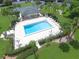 Community pool and lounge area at 601 Shreve St # 36C, Punta Gorda, FL 33950