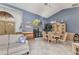 Dining room with vaulted ceilings, natural light and dining table with seating for six at 1068 Harbour Cape Pl, Punta Gorda, FL 33983