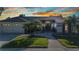 Charming single-story home with well-manicured lawn, mature landscaping, and a two-car garage at 1068 Harbour Cape Pl, Punta Gorda, FL 33983