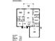 Banyan Model floor plan featuring 3 bedrooms, 2 bathrooms, a den, and an attached 2 car garage at 111 Swan Dr, Rotonda West, FL 33947