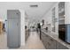 Bright kitchen featuring two-tone cabinets, granite countertops, and modern appliances at 21194 Edgewater Dr, Port Charlotte, FL 33952
