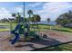 Enjoy a fun-filled playground with views of the water, creating a perfect blend of recreation and relaxation at 21194 Edgewater Dr, Port Charlotte, FL 33952