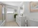 Well-maintained bathroom with a shower-tub, vanity, and neutral colors at 2308 Harbour Dr, Punta Gorda, FL 33983