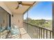 Relax and enjoy the beautiful views from this comfortable screened in condo balcony at 25188 Marion Ave # E409, Punta Gorda, FL 33950