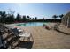 Relax by the sparkling community pool, complete with lounge chairs and inviting surroundings at 25325 E Lenox Cir, Punta Gorda, FL 33950