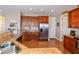 Well-equipped kitchen with granite countertops, stainless steel appliances, and ample cabinet space at 3606 Whippoorwill Blvd, Punta Gorda, FL 33950