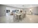 Open dining area with views into the living room, perfect for entertaining and Gathering gatherings at 1791 Belle Ct, Punta Gorda, FL 33950