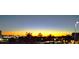 Colorful sunset sky showing the community and landscaping at 21405 Olean Blvd # 308, Port Charlotte, FL 33952