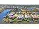 Stunning waterfront community with boat docks, scenic canals, and well-manicured lawns at 412 Panarea Dr, Punta Gorda, FL 33950
