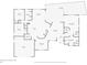 Detailed floor plan showcasing the layout of the home with dimensions for each room at 412 Panarea Dr, Punta Gorda, FL 33950