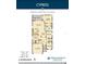 Floor plan showcasing a spacious layout with 3 bedrooms, 2 baths, a den, and a 2-car garage at 15931 Sugar Hill Dr, Punta Gorda, FL 33982