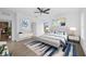 Tranquil bedroom featuring a plush bed, stylish decor, and soft lighting, creating a relaxing retreat at 24259 Peppercorn Rd, Punta Gorda, FL 33955