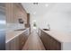 Elegant kitchen with stainless appliances, and sleek countertops at 24259 Peppercorn Rd, Punta Gorda, FL 33955