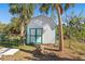 Backyard storage shed perfect for all your outdoor needs at 2631 Tomaso Rd, North Port, FL 34287