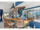 Unique boat-themed bar area with nautical decor, perfect for entertaining guests outdoors at 4279 Harbor Blvd, Port Charlotte, FL 33952