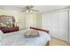 Bright bedroom with a bed and closet at 4279 Harbor Blvd, Port Charlotte, FL 33952