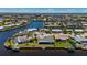 Waterfront home with backyard dock access on a canal in a tropical community at 1206 Winward Ct, Punta Gorda, FL 33950