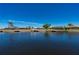 Scenic view of the canal, showcasing the waterfront homes and tranquil waterways of the neighborhood at 1206 Winward Ct, Punta Gorda, FL 33950