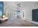 Spacious main bedroom with high ceilings, bright windows, and a private entrance at 16180 Forest Glen Ct, Punta Gorda, FL 33982