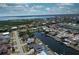 Community shot featuring a neighborhood with water access, private docks and waterfront homes at 234 Tait Se Ter, Port Charlotte, FL 33952