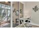 Bright office with glass doors leading to the lanai at 240 W End Dr # 312, Punta Gorda, FL 33950
