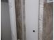 Bathroom with tropical wallpaper and a closet at 5421 Holiday Park Blvd, North Port, FL 34287