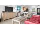 Inviting living room with modern decor, comfortable furniture, and an open layout perfect for relaxation and entertaining at 600 Sutton Pl # 101B, Longboat Key, FL 34228