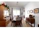 Cozy dining room with stylish furniture and natural light at 7882 Dulce Ave, North Port, FL 34287