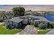Well-maintained home with landscaped front yard and contemporary architectural details at 955 Don Juan Ct, Punta Gorda, FL 33950