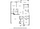 Detailed floor plan illustrating layout of rooms in property, including dimensions and labeling at 16308 Sunset Palms Blvd # 1702, Punta Gorda, FL 33955
