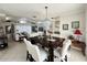 Open-concept living and dining area is bright and inviting at 2095 Ellery St, Port Charlotte, FL 33952