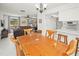 Open dining area connects to living room and kitchen with lots of natural light at 2333 Rio De Janeiro Ave, Punta Gorda, FL 33983