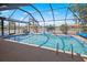 The screened-in pool offers a private oasis for relaxation and recreation at 2333 Rio De Janeiro Ave, Punta Gorda, FL 33983