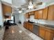 Functional kitchen featuring a gas range and ample counter space for cooking at 234 Shadow Nw St, Port Charlotte, FL 33952