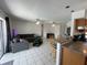 The living room provides ample space and is centrally located near the kitchen at 234 Shadow Nw St, Port Charlotte, FL 33952