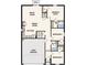 Detailed floor plan showcasing the layout of this home's bedrooms, bathrooms, kitchen, and living areas at 26249 Brooks Rd, Punta Gorda, FL 33955