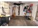 A well-organized garage offering ample storage with shelving units at 285 Bal Harbor Blvd, Punta Gorda, FL 33950